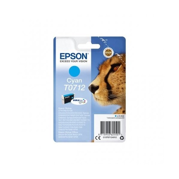 Epson tindikassett C13T07124010 T0712