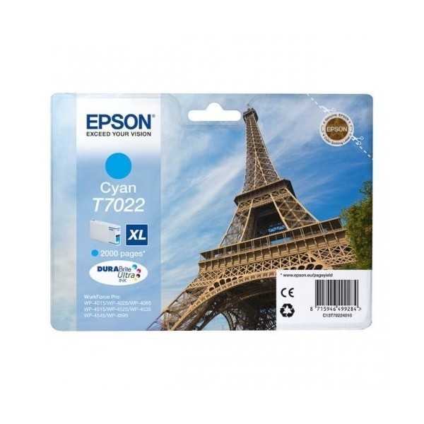 Epson tindikassett C13T70224010 T7022