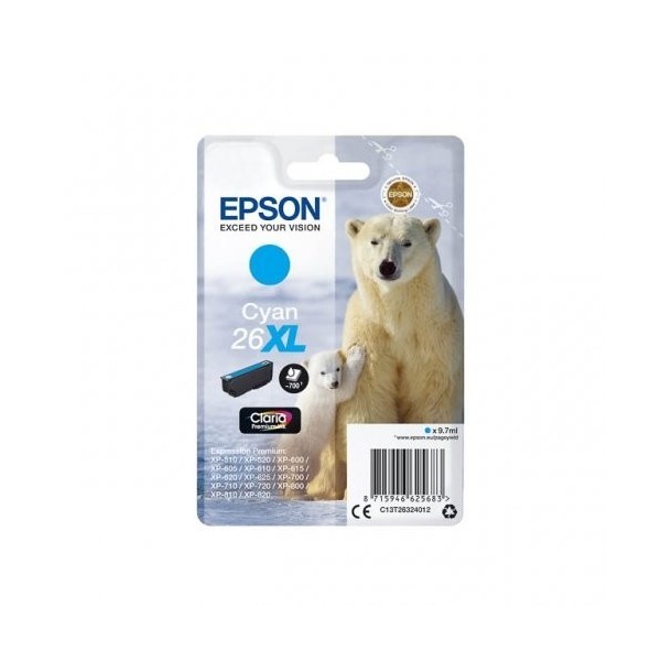 Epson tindikassett C13T26324010 T2632