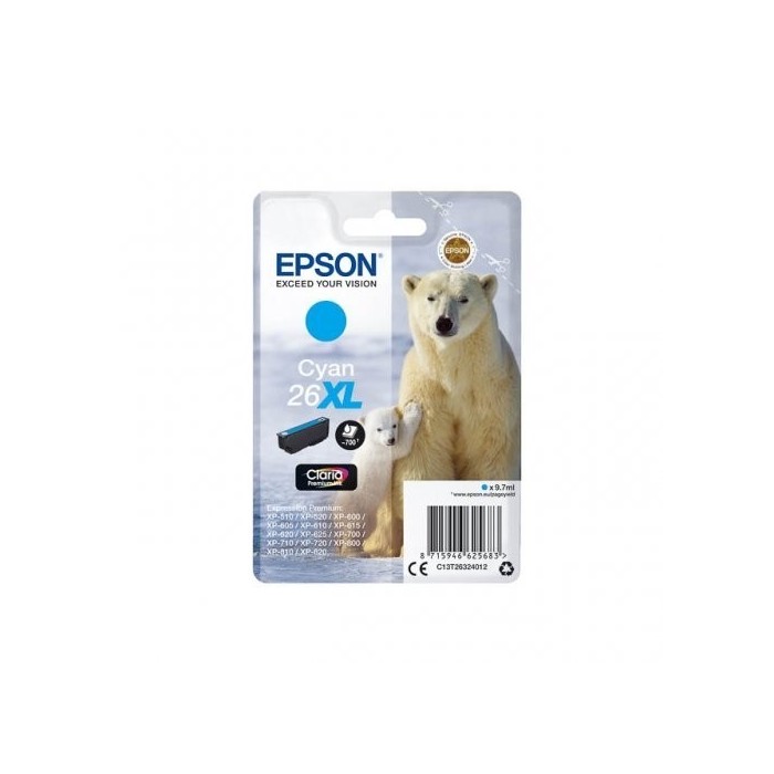 Epson tindikassett C13T26324010 T2632