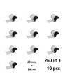 Brother DK-11234 DK11234 60mm x 86mm Thermal Paper Labels Dore manufacturer, 10 pcs