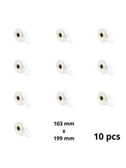 Zebra 103mm x 199mm термо рулоны этикеток 25 mm сердцевина Dore производитель, 10 шт