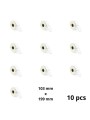 Zebra 103mm x 199mm Thermal Paper Labels 25 mm Core Dore Manufacturer, 10 pcs