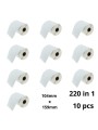 Dymo S0904980 etikettirulla Dore analoginen sarja 10 kpl