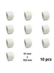 Zebra 800262-405 57mm x 102mm Thermal Paper Labels 25 mm Core Dore Manufacturer, 10 pcs
