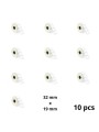 Zebra 32mm x 19mm термо рулоны этикеток 25 mm сердцевина Dore производитель, 10 шт