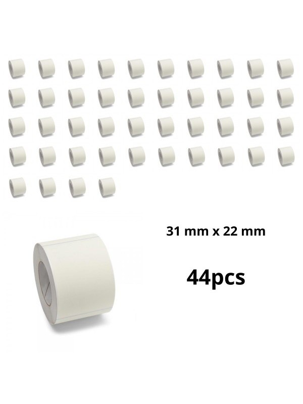 Zebra 3007208-T 31mm x 22mm Thermal Paper Labels 25 mm Core Dore Manufacturer, 44 pcs Zebra 3007208-T 31mm x 22mm Thermal Paper Labels 25 mm Core Dore Manufacturer, 44 pcs