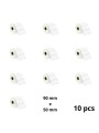 Zebra 90mm x 50mm Thermal Paper Labels 25 mm Core Dore Manufacturer, 10 pcs