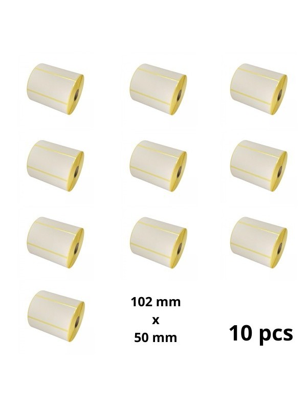 Zebra 87000 102mm x 50mm Thermal Paper Labels 25 mm Core Dore Manufacturer, 10 pcs Zebra 87000 102mm x 50mm Thermal Paper Labels 25 mm Core Dore Manufacturer, 10 pcs