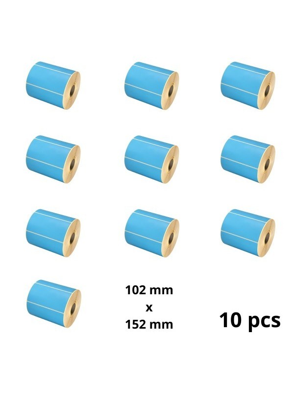 Zebra 800264-605 102mm x 152mm Thermal Paper Labels 25 mm Core Dore Manufacturer, 10 pcs Zebra 800264-605 102mm x 152mm Thermal Paper Labels 25 mm Core Dore Manufacturer, 10 pcs