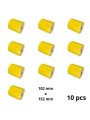Zebra 800264-605 102mm x 152mm Thermal Paper Labels 25 mm Core Dore Manufacturer, 10 pcs