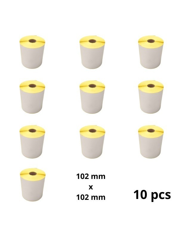 Zebra 800264-405 102mm x 102mm Thermal Paper Labels 25 mm Core Dore Manufacturer, 10 pcs Zebra 800264-405 102mm x 102mm Thermal Paper Labels 25 mm Core Dore Manufacturer, 10 pcs