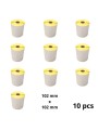 Zebra 800264-405 102mm x 102mm Thermal Paper Labels 25 mm Core Dore Manufacturer, 10 pcs