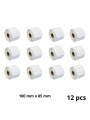 Zebra 3006082 100mm x 85mm Thermal Paper Labels 76 mm Core Dore Manufacturer, 12 pcs