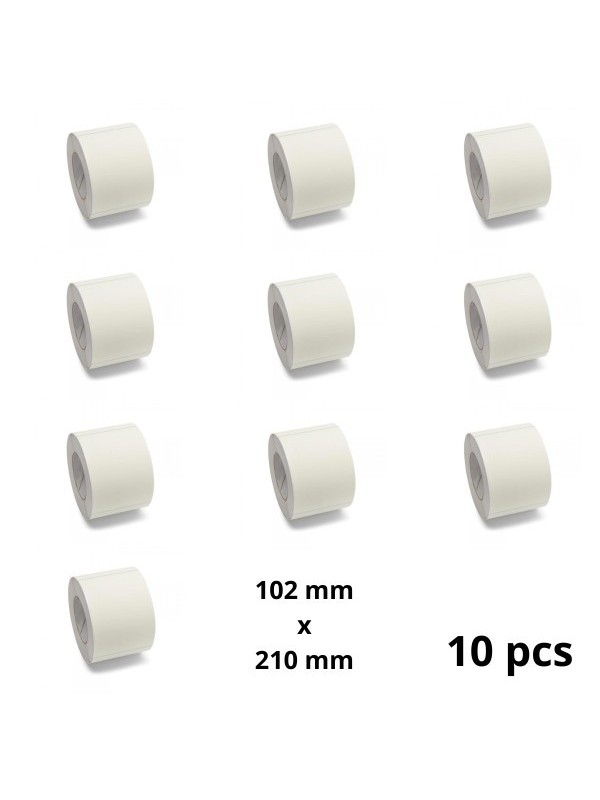 Zebra 3005093 102mm x 210mm Thermal Paper Labels 76 mm Core Dore Manufacturer, 10 pcs Zebra 3005093 102mm x 210mm Thermal Paper Labels 76 mm Core Dore Manufacturer, 10 pcs