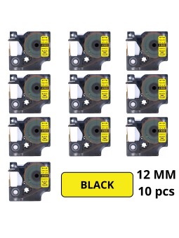 Dymo 18432 S0718450 label tape Dore compatible set 10 pcs
