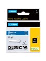 DYMO Rhino Vinila Lente 12mm x 5.5m   balts uz zilas (1805243)