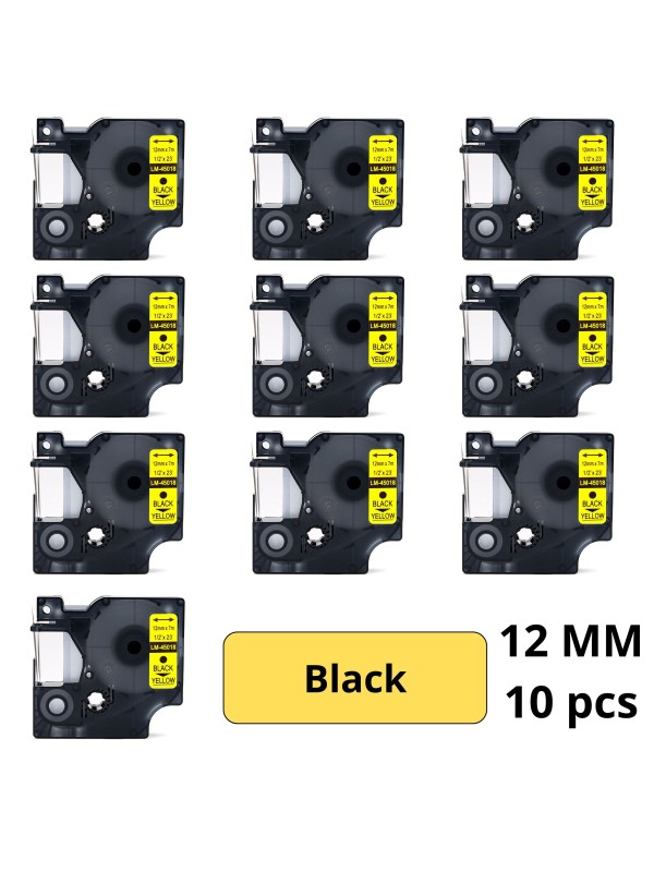 Dore аналог. Этикеточная лента Dymo LabelManager 12mm x 7m D1 D4501...