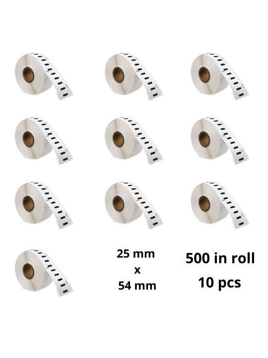Dymo 11352 S0722520 etiketės ritinys Dore analoginė komplektas 10 vienetų