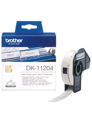 Brother DK-11204 DK11204 17mm x 54mm Thermal Paper Labels