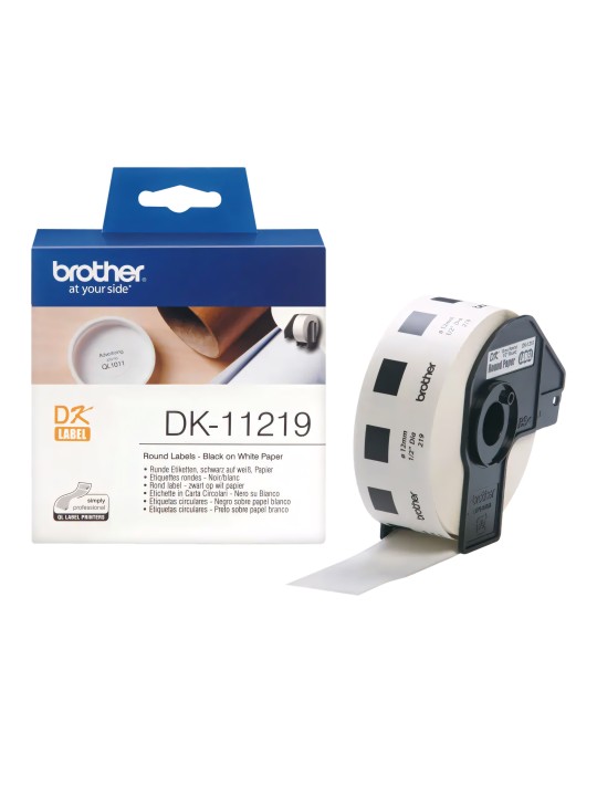 Brother DK-11219 DK11219 12mm термо рулоны этикеток