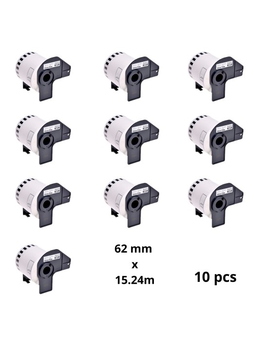 Brother DK-22113 DK22113 etikečių juosta kasetė Dore analoginė komplektas 10 vienetų