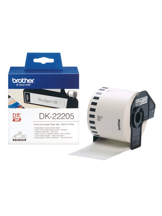 Brother DK-22205 DK22205 62mm x 30480mm Thermal Paper Labels