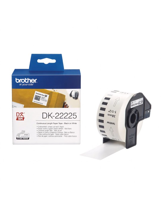 Brother DK-22225 DK22225 38mm x 30480mm lämpöpaperitarrat,