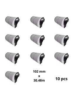 Brother DK-22243 DK22243 102mm x 30480mm Thermal Paper Labels Dore manufacturer, 10 pcs