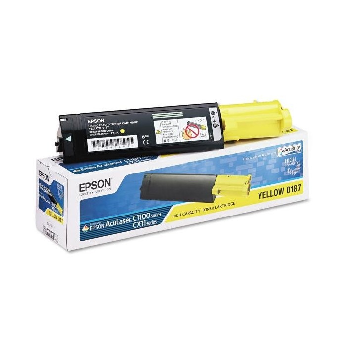 Epson toonerkassett S050187 Y Yellow