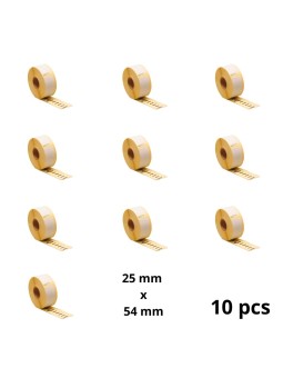 Dore Аналог Genuine Dymo рулон этикеток 11352 S0722520 54mm x 25mm ...