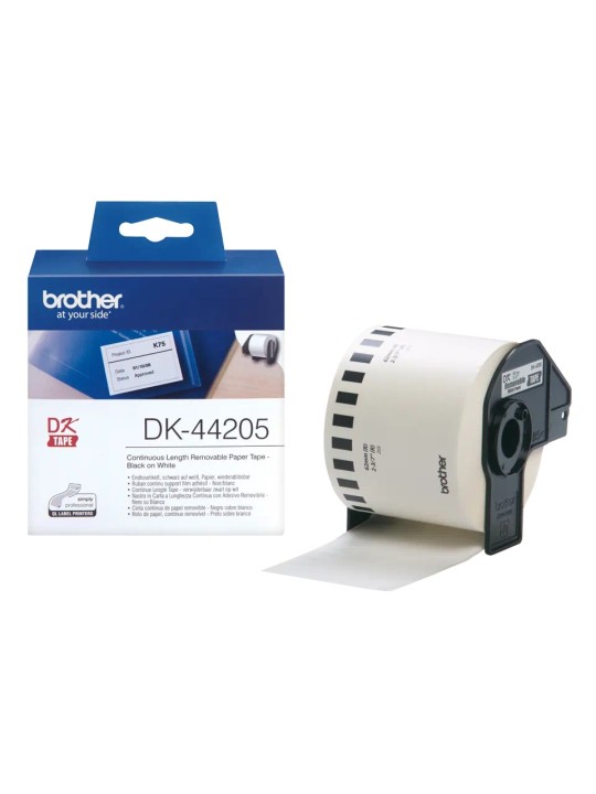 Brother DK-44205 DK44205 62mm x 30480mm lämpöpaperitarrat