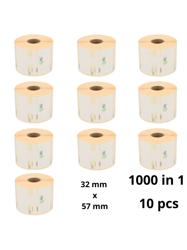 Dymo 11354 S0722540 label roll Dore compatible set 10 pcs