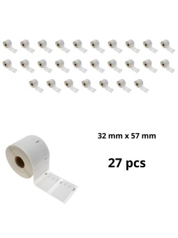 Dymo 11354 S0722540 рулон этикеток Dore аналог комплект 27 шт съемный