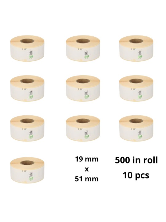 Dymo 11355 S0722550 label roll Dore compatible set 10 pcs