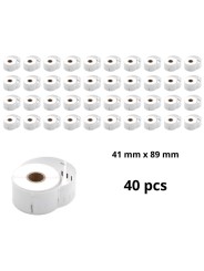 Dymo 11356 S0722560 label roll Dore compatible set 40 pcs