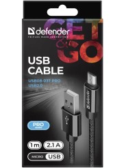 Defender USB08-03T PRO USB2.0 Black