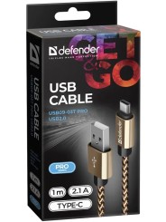 Defender USB09-03T PRO USB2.0 Golden