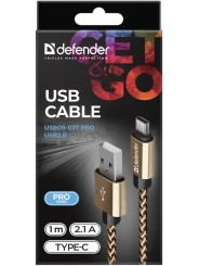 Defender USB09-03T PRO USB2.0 Golden