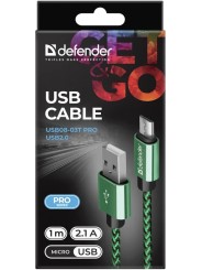 Defender USB08-03T PRO USB2.0 Green
