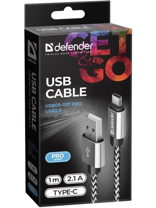 Defender USB09-03T PRO USB2.0 White