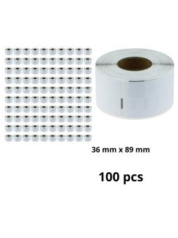 Dymo 99012 S0722400 etiķetes rullis Dore saderīga komplekts 100 gab.