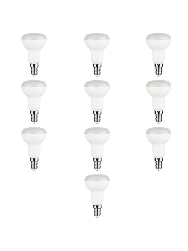 LED lambid E14 R50 7W WW 3000K, 10tk