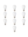 LED bulb E27 A60 9W WW 3000K, 10 psc