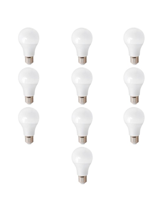 LED bulb E27 A60 12W DW 4000K, 10 psc