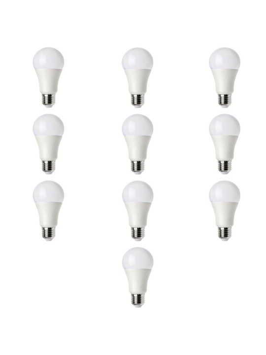 LED bulb E27 A65 18W WW 3000K, 10 psc