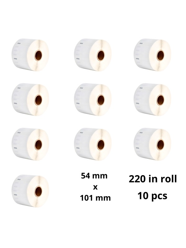Dymo 99014 S0722430 label roll Dore compatible set 10 pcs removable Dymo 99014 S0722430 label roll Dore compatible set 10 pcs removable