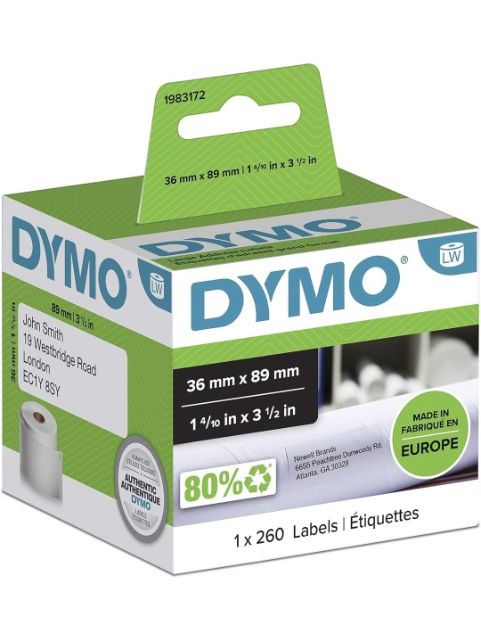 DYMO Etiketid 36 x 89mm   (1983172)