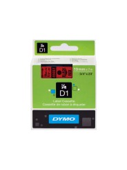 DYMO D1 Tape 24mm x7m   black on red (53717   S0720970)