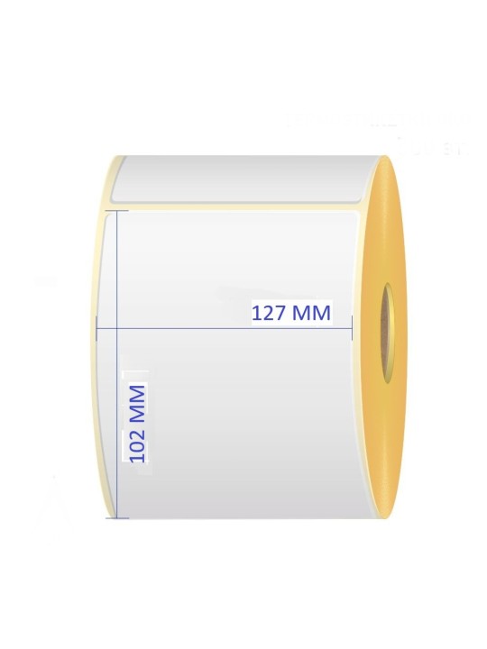 Thermal  Labels 102mm x 127mm, 25 mm, 565 pcs roll